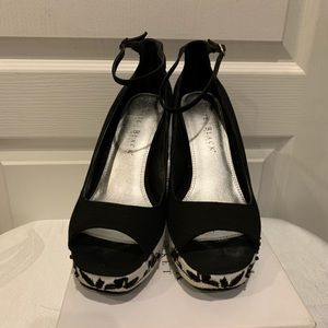 White House Black Market Barbara Platform Shoes